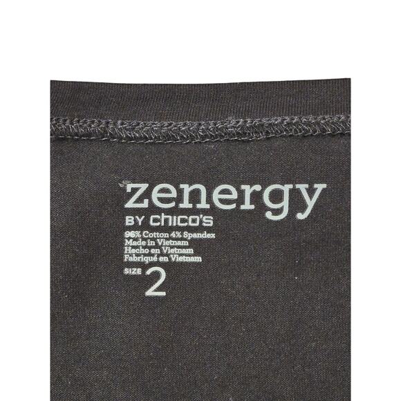 Zenergy Nina Studded 3/4 Length Sleeve Sz 2/L NWT - Picture 3 of 13